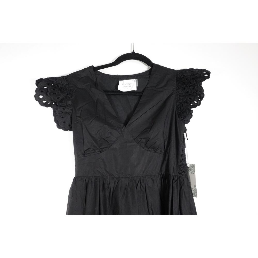 Tuckernuck Black Eyelet Midi Dress - Picture 4 of 13